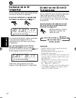 Предварительный просмотр 22 страницы JVC KD-LH5R (Dutch) Gebruiksaanwijzing
