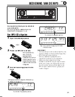 Предварительный просмотр 25 страницы JVC KD-LH5R (Dutch) Gebruiksaanwijzing