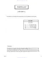 Предварительный просмотр 47 страницы JVC KD-LH811 Service Manual