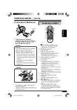 Предварительный просмотр 63 страницы JVC KD-LH911 (Spanish) Manual De Instrucciones