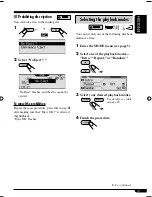 Предварительный просмотр 19 страницы JVC KD-LH915 Instructions Manual