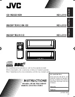 JVC KD-LX10 Instructions Manual preview