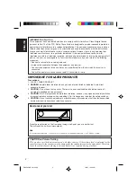 Preview for 2 page of JVC KD-LX100 Instructions Manual