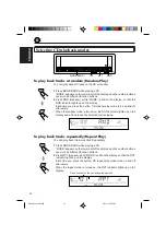 Предварительный просмотр 22 страницы JVC KD-LX10R Instructions Manual