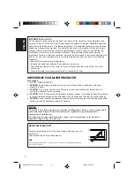 Preview for 2 page of JVC KD-LX111 Lcd Receiver