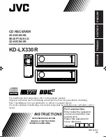 Preview for 1 page of JVC KD-LX330R Instructions Manual