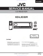 JVC KD-LX333R Service Manual preview