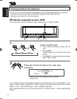 Предварительный просмотр 8 страницы JVC KD-LX3R Instructions Manual