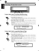 Предварительный просмотр 22 страницы JVC KD-LX3R Instructions Manual