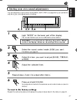 Предварительный просмотр 27 страницы JVC KD-LX3R Instructions Manual