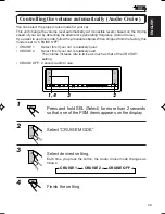 Предварительный просмотр 29 страницы JVC KD-LX3R Instructions Manual