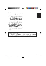 Предварительный просмотр 3 страницы JVC KD-LX50 Instructions Manual