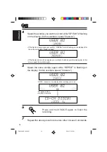 Предварительный просмотр 34 страницы JVC KD-LX50 Instructions Manual