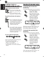 Preview for 20 page of JVC KD-LX555R Instructions Manual