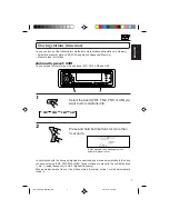 Предварительный просмотр 7 страницы JVC KD-MX3000 Instructions Manual