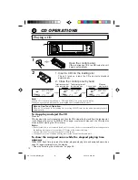 Предварительный просмотр 10 страницы JVC KD-MX3000 Instructions Manual