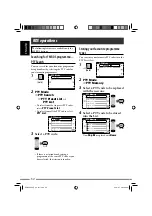 Предварительный просмотр 54 страницы JVC KD NX5000 - Navigation System With HDD Instructions Manual