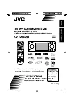 JVC KD-NXD505 Instructions Manual preview