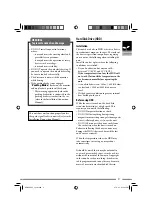 Preview for 3 page of JVC KD-NXD505 Instructions Manual