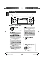 Preview for 8 page of JVC KD-NXD505 Instructions Manual