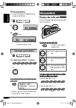 Предварительный просмотр 8 страницы JVC KD PDR40 - Radio / CD Instructions Manual