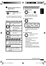 Предварительный просмотр 11 страницы JVC KD PDR40 - Radio / CD Instructions Manual