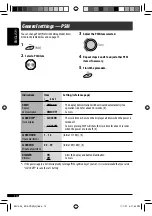 Предварительный просмотр 14 страницы JVC KD PDR40 - Radio / CD Instructions Manual