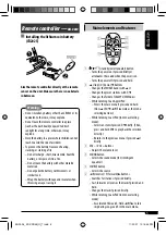 Предварительный просмотр 5 страницы JVC KD-PDR45 Instructions Manual