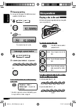 Предварительный просмотр 8 страницы JVC KD-PDR45 Instructions Manual