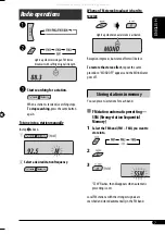 Предварительный просмотр 7 страницы JVC KD PDR50 - Radio / CD Instructions Manual