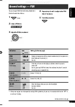 Предварительный просмотр 13 страницы JVC KD PDR50 - Radio / CD Instructions Manual