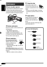 Предварительный просмотр 20 страницы JVC KD PDR50 - Radio / CD Instructions Manual