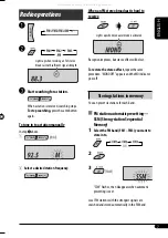 Предварительный просмотр 35 страницы JVC KD PDR50 - Radio / CD Instructions Manual