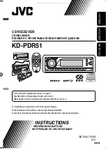 Предварительный просмотр 59 страницы JVC KD PDR50 - Radio / CD Instructions Manual