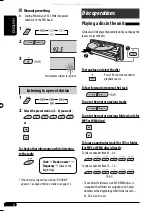 Предварительный просмотр 122 страницы JVC KD PDR50 - Radio / CD Instructions Manual