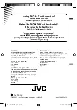 Preview for 74 page of JVC KD-PDR51 Instructions Manual