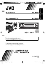 JVC KD-PDR55 Instructions Manual preview