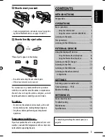 Preview for 3 page of JVC KD-PDR61 Instructions Manual