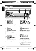 Предварительный просмотр 6 страницы JVC KD PDR80 - Radio / CD Instructions Manual