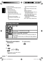 Предварительный просмотр 8 страницы JVC KD PDR80 - Radio / CD Instructions Manual