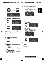 Предварительный просмотр 21 страницы JVC KD PDR80 - Radio / CD Instructions Manual