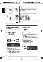 Предварительный просмотр 30 страницы JVC KD PDR80 - Radio / CD Instructions Manual