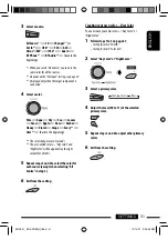 Предварительный просмотр 31 страницы JVC KD PDR80 - Radio / CD Instructions Manual