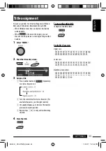 Предварительный просмотр 33 страницы JVC KD PDR80 - Radio / CD Instructions Manual