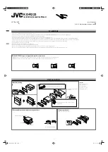 JVC KD-R223 Installation & Connection Manual preview