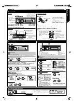 Предварительный просмотр 2 страницы JVC KD-R304 Instructions & Installation