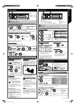 Предварительный просмотр 2 страницы JVC KD-R307 Instructions