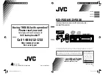 Preview for 1 page of JVC KD-R330 Instruction Manual