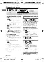 Preview for 8 page of JVC KD-R335 Instructions Manual