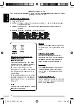 Preview for 2 page of JVC KD-R401 Instructions Manual